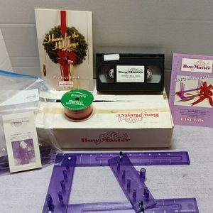 Bow master easy way to make your own holiday bows at home vintage